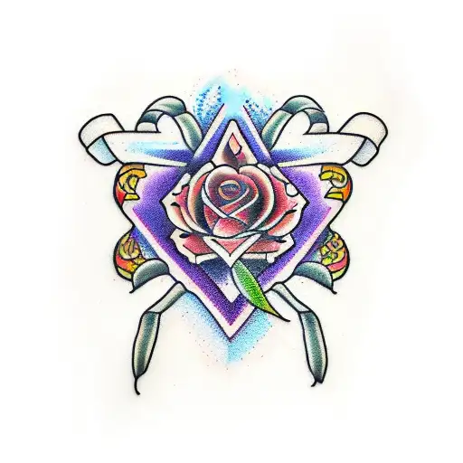 Lavender tattoo design idea