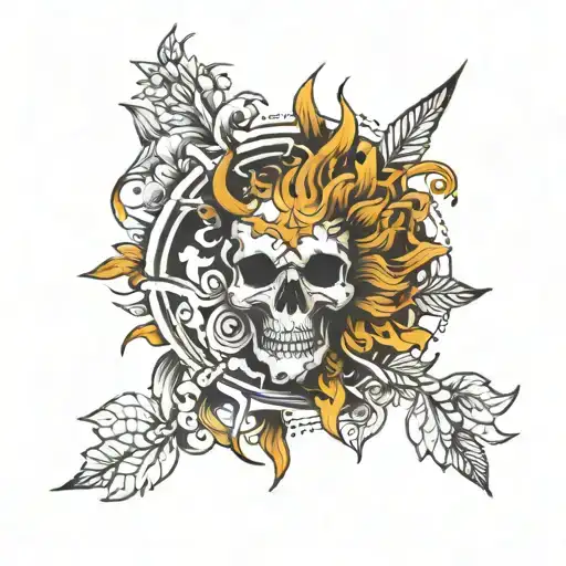 Sol Invictus tattoo design idea
