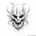 Dead by Daylight tattoo design idea