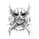 Dead by Daylight tattoo design idea