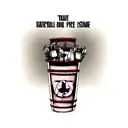 trash polka style Resident Evil theme  tattoo design idea