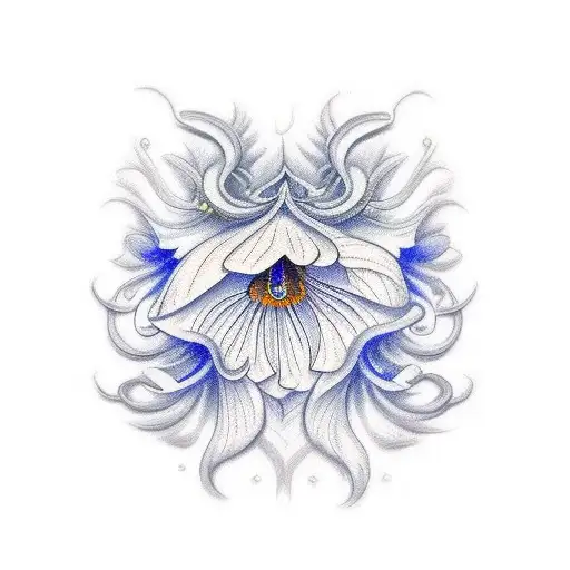 bluebell tattoo design idea