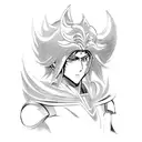 gemini ghost saint seiya tattoo design idea