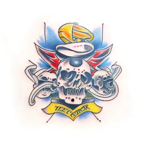 father and his two sons tattoo design idea