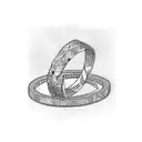 wedding ring t tattoo design idea