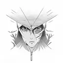 Itachi e corvos tattoo design idea