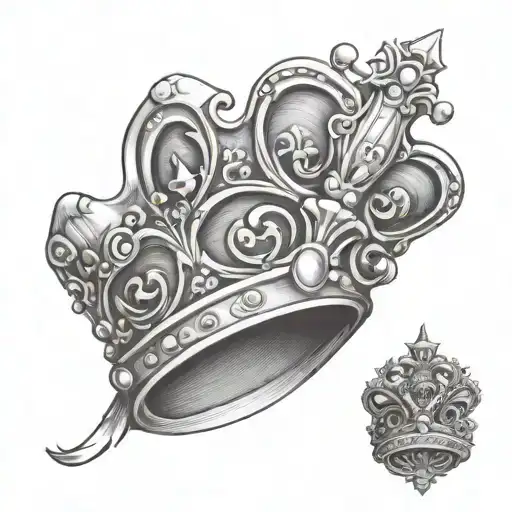 King's Crown tattoo design idea