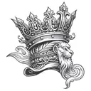 King's Crown tattoo design idea