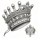 King's Crown tattoo design idea