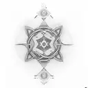 infinity symbol with 24.09.2018 date tattoo design idea