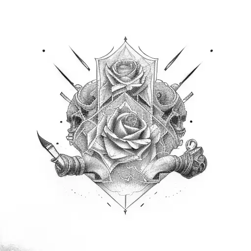 I want a right arm sleeve, starting at the top, the deltoid area, pay tributes to my mom Linda Callahan and also  tattoo design idea