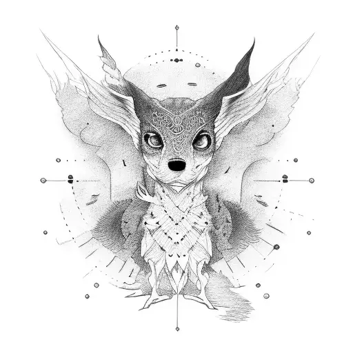 cardigan tattoo design idea