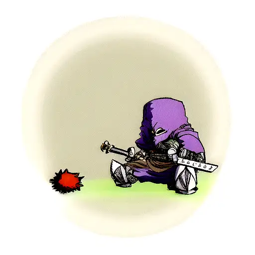 fechamento de braço de anime no estilo otiental com a marca da maldição de dark souls 1 tattoo design idea