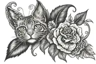 Lucas and violet tattoo design idea