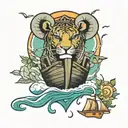 Noahs ark   tattoo design idea