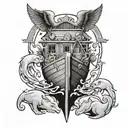 Noahs ark   tattoo design idea