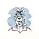 scooby-doo tattoo design idea
