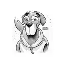 scooby-doo tattoo design idea