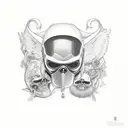 julie from the hell's angels tattoo design idea