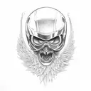 julie from the hell's angels tattoo design idea
