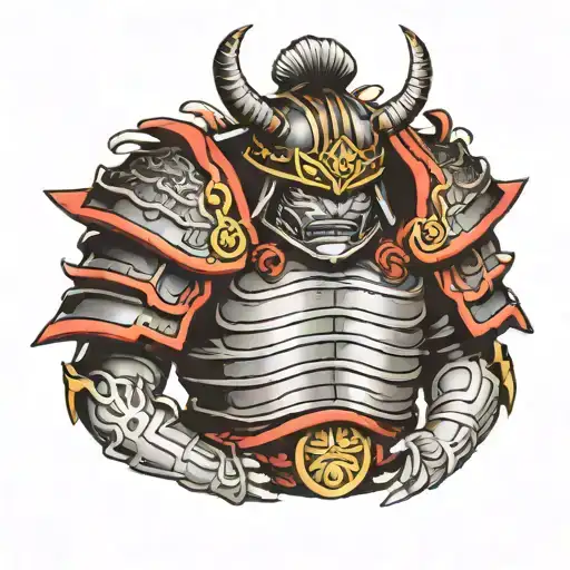 samurai armor shoulder tattoo design tattoo design idea