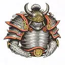 samurai armor shoulder tattoo design tattoo design idea