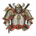 samurai armor shoulder tattoo design tattoo design idea