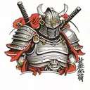 samurai armor shoulder tattoo design tattoo design idea