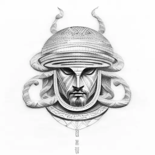 Pantheon tattoo design idea