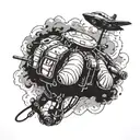 army paratrooper  tattoo design idea