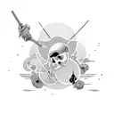 overthinker where my mind is controling me  tattoo design idea