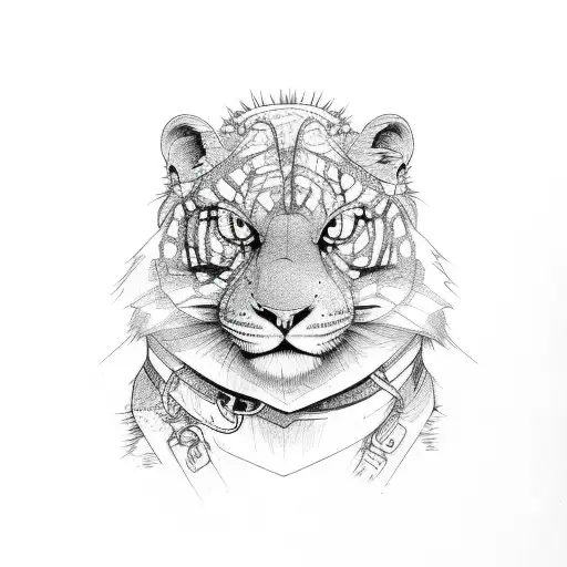 Chainsaws an logs tattoo design idea