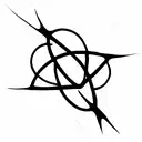 fibobbaci carbon atom tattoo design idea