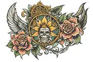sublime tattoo design idea