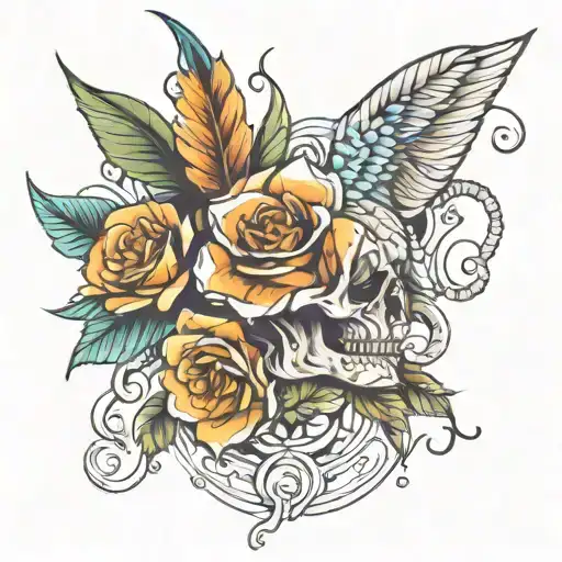 Live your dash tattoo design idea