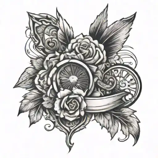 Live your dash tattoo design idea