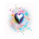  3 hearts tattoo design idea