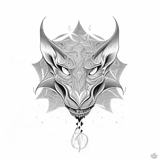 chimera tattoo design idea