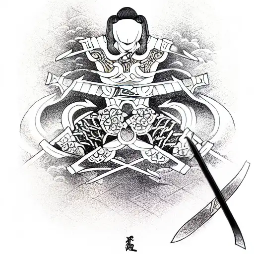 Sword tattoo design idea