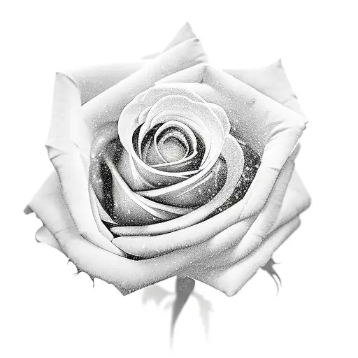 eragon Harry Potter Star Wars 5 red roses 2 white roses tattoo design idea