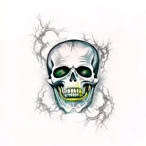 Death eater tattoo design idea