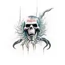 Death eater tattoo design idea