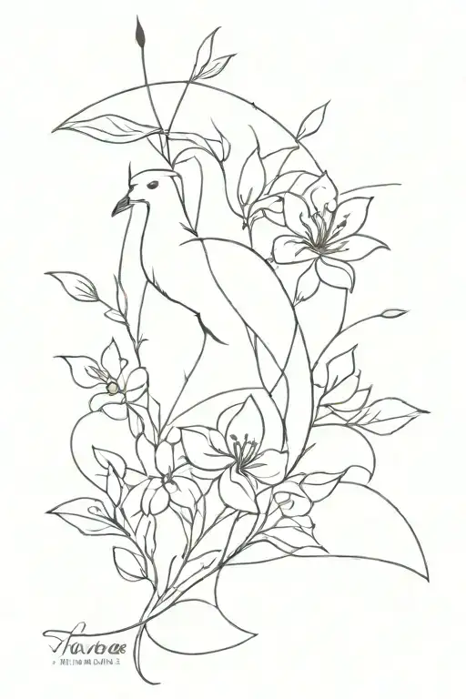 Fine LINE tattoo tattoo design idea