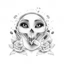 coffee, Tara, 1-10-22 tattoo design idea