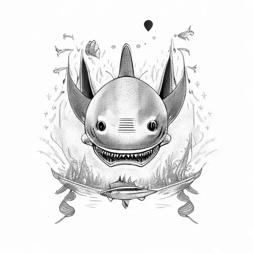 shark love my love husband soulmate hair love height love stay happy eaceful mind family tattoo design idea