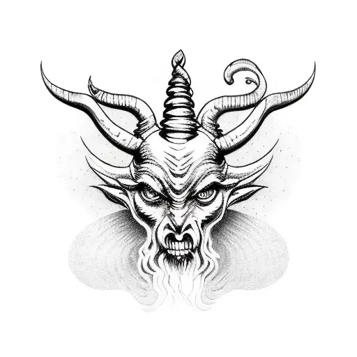 baphomet tattoo design idea