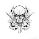 reaper tattoo design idea
