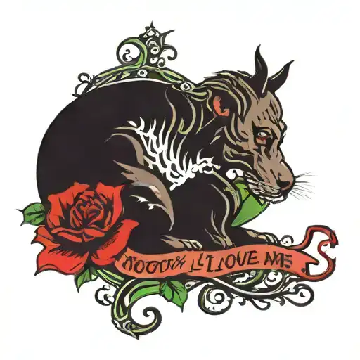 No body love me, life full of struggle, ni family support, no money backup, some time I think I should die, I am a probl tattoo design idea