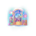 magic shop open door BTS tattoo design idea