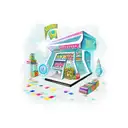 magic shop open door BTS tattoo design idea